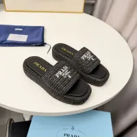 $92.00 USD Prada Slippers For Women #1422636
