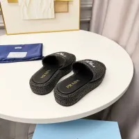 $92.00 USD Prada Slippers For Women #1422636