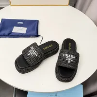 $92.00 USD Prada Slippers For Women #1422636