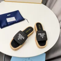 $92.00 USD Prada Slippers For Women #1422638