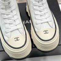 $112.00 USD Chanel High Tops Shoes For Women #1422661