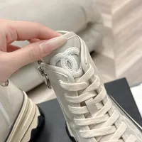 $112.00 USD Chanel High Tops Shoes For Women #1422662
