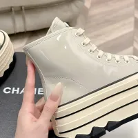 $112.00 USD Chanel High Tops Shoes For Women #1422662