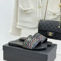 $100.00 USD Chanel Slippers For Women #1422713