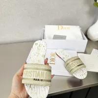 $76.00 USD Christian Dior Slippers For Women #1422760