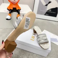 $80.00 USD Christian Dior Slippers For Women #1422767