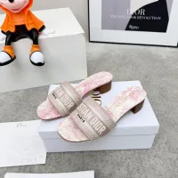 $80.00 USD Christian Dior Slippers For Women #1422768