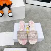 $80.00 USD Christian Dior Slippers For Women #1422768