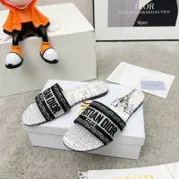 $76.00 USD Christian Dior Slippers For Women #1422781