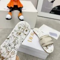 $76.00 USD Christian Dior Slippers For Women #1422787