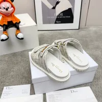 $92.00 USD Christian Dior Slippers For Women #1422821