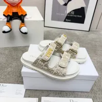 $92.00 USD Christian Dior Slippers For Women #1422822
