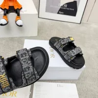 $92.00 USD Christian Dior Slippers For Women #1422823