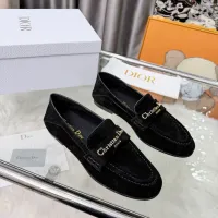 $105.00 USD Christian Dior Leather Shoes For Women #1422845