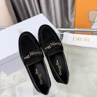 $105.00 USD Christian Dior Leather Shoes For Women #1422845