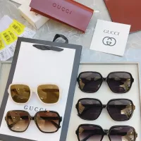 $56.00 USD Gucci AAA Quality Sunglasses #1423179