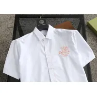 $38.00 USD Hermes Shirts Short Sleeved For Men #1423742