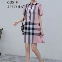$76.00 USD Burberry Dresses Short Sleeved For Women #1423751