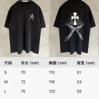 $56.00 USD Chrome Hearts T-Shirts Short Sleeved For Unisex #1423991