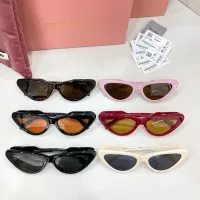 $60.00 USD MIU MIU AAA Quality Sunglasses #1424187