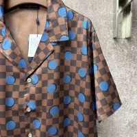 $72.00 USD Louis Vuitton LV Shirts Short Sleeved For Men #1424742