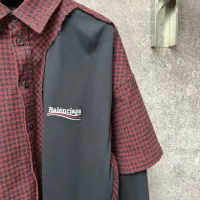 $98.00 USD Balenciaga Shirts Long Sleeved For Men #1424800