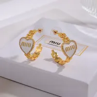 $27.00 USD MIU MIU Earrings For Women #1424872