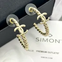 $25.00 USD Chanel Earrings For Women #1425016