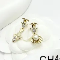 $27.00 USD Chanel Earrings For Women #1425037
