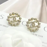 $27.00 USD Chanel Earrings For Women #1425149