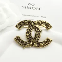 $34.00 USD Chanel Brooches For Women #1425330