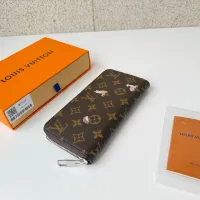 $85.00 USD Louis Vuitton AAA Quality Long Wallets #1425373