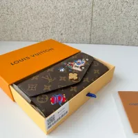$88.00 USD Louis Vuitton AAA Quality Long Wallets #1425540