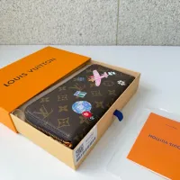 $88.00 USD Louis Vuitton AAA Quality Long Wallets #1425541