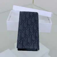 $76.00 USD Christian Dior AAA Man Long Wallets #1425677