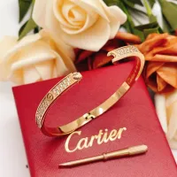$39.00 USD Cartier bracelets In Rose Gold #1425737