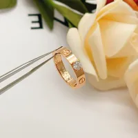 $27.00 USD Cartier Rings In Rose Gold #1425765
