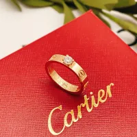 $27.00 USD Cartier Rings In Rose Gold #1425765