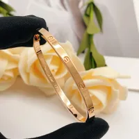 $27.00 USD Cartier bracelets In Rose Gold #1425831