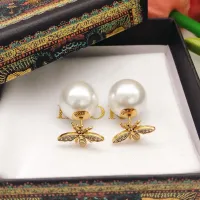 $25.00 USD Christian Dior Earrings For Women #1426113
