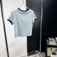 $64.00 USD MIU MIU T-Shirts Short Sleeved For Women #1426967