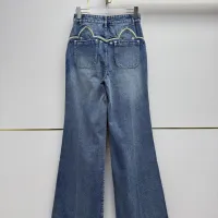 $88.00 USD Louis Vuitton LV Jeans For Women #1426971