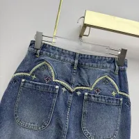 $88.00 USD Louis Vuitton LV Jeans For Women #1426971