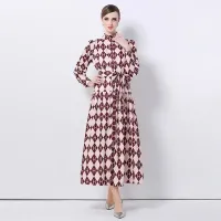 $68.00 USD Hermes Dresses Long Sleeved For Women #1426982