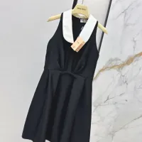 $128.00 USD MIU MIU Dresses Sleeveless For Women #1427092
