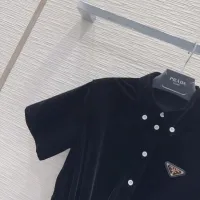 $122.00 USD Prada Dresses Short Sleeved For Women #1427098