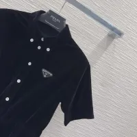 $122.00 USD Prada Dresses Short Sleeved For Women #1427098