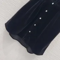 $122.00 USD Prada Dresses Short Sleeved For Women #1427098