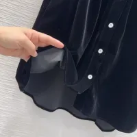 $122.00 USD Prada Dresses Short Sleeved For Women #1427098