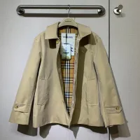 $132.00 USD Burberry Trench Coat Long Sleeved For Women #1427102